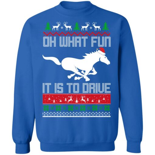 Horse Oh what fun it is to drive sweater from $19.95 - Thetrendytee.com