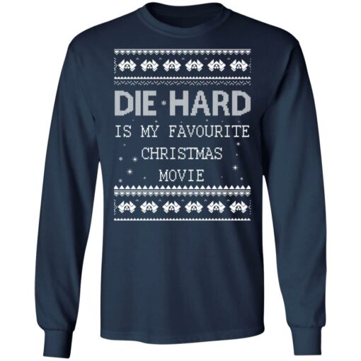 Die Hard is my favourite Christmas movie Christmas sweater from $19.95 - Thetrendytee.com