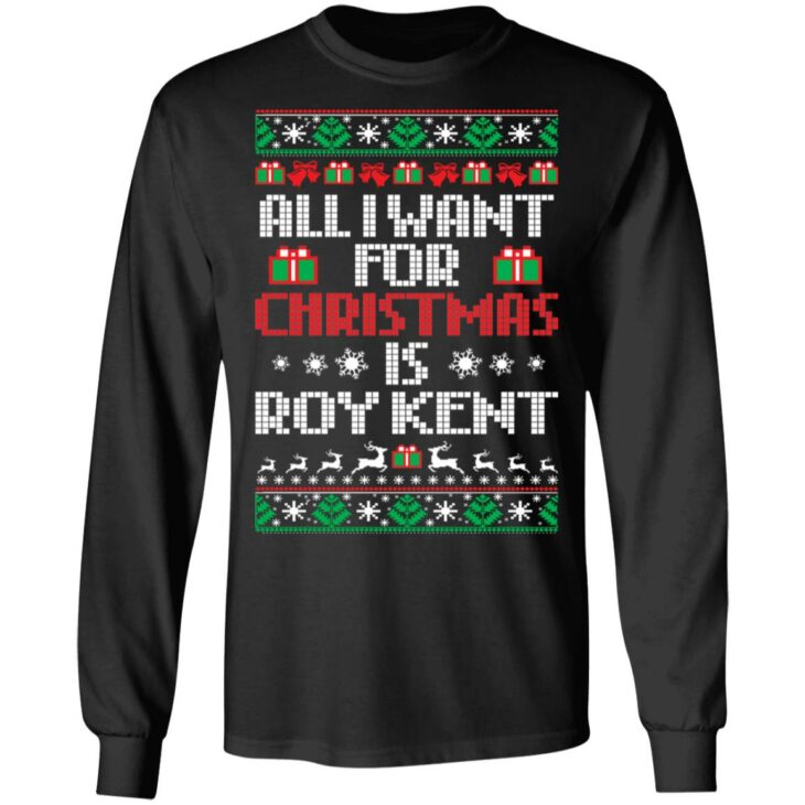 All i want for christmas is roy kent christmas sweater 7