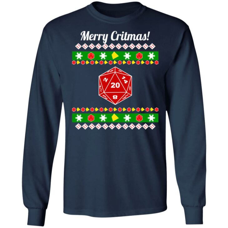 Merry critmas christmas sweater 6