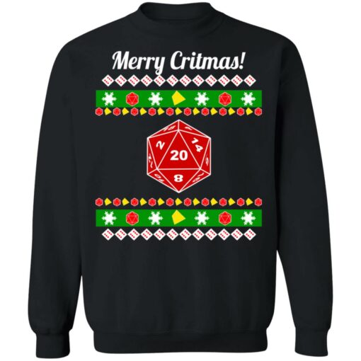Merry Critmas Christmas sweater from $19.95 - Thetrendytee.com