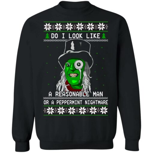 Mighty boosh the hitcher do i look like a reasonable man christmas sweater from $19. 95 - thetrendytee