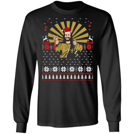 Jesus Santa Ugly Christmas sweater from $19.95 - Thetrendytee.com