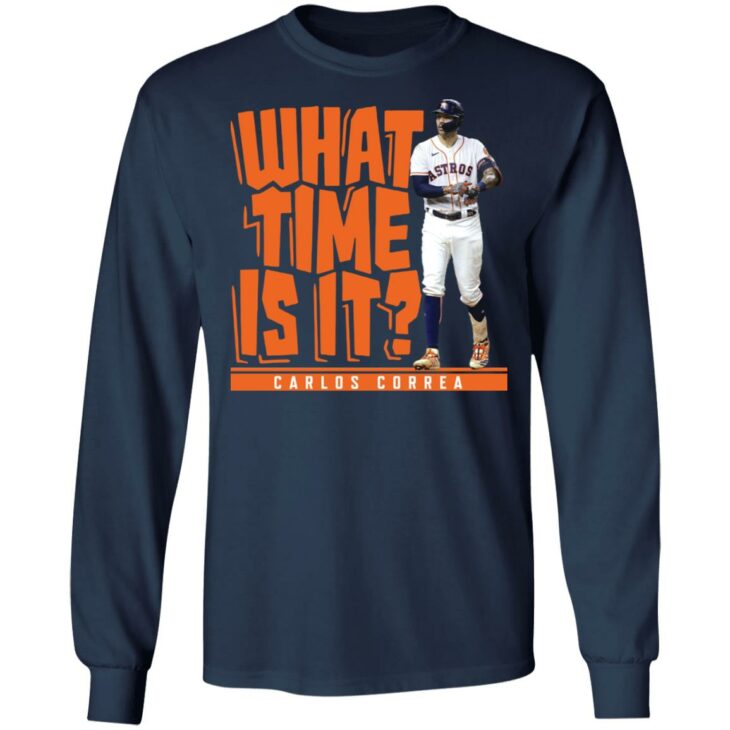 What time is it carlos correa shirt 6