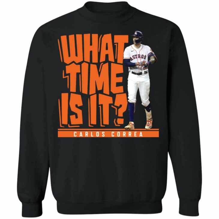 What time is it carlos correa shirt 9