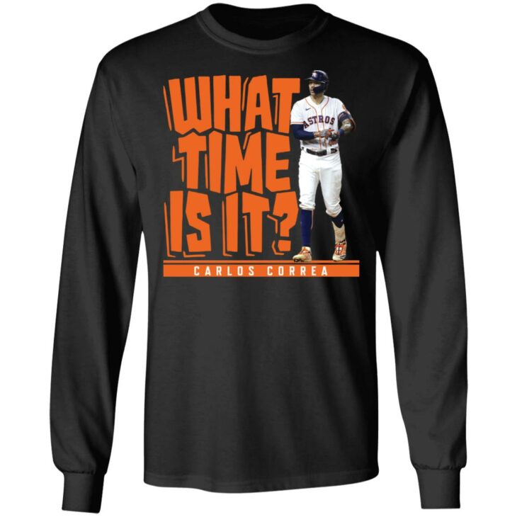 What time is it carlos correa shirt 5