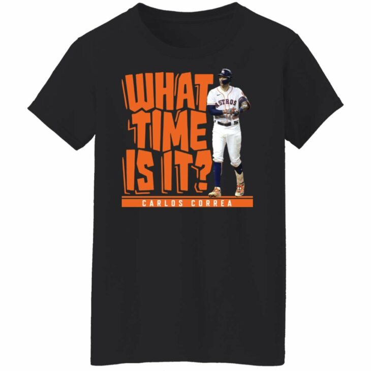 What time is it carlos correa shirt 3