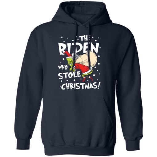 The Biden who stole Christmas shirt from $19.95 - Thetrendytee.com