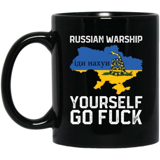 Russian warship yourself go f*ck mug from $15. 99 - thetrendytee