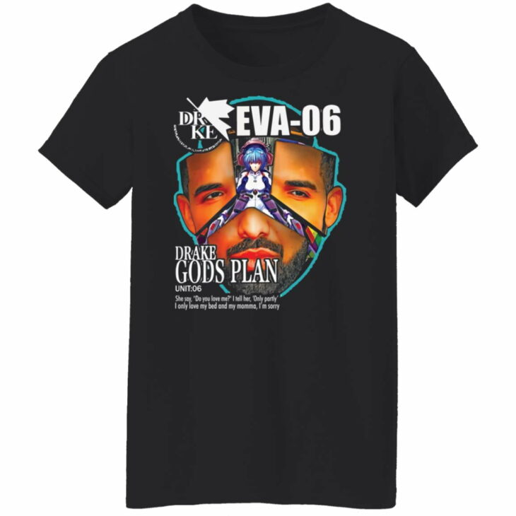 Gods plan eva-06 drake evangelion shirt 10