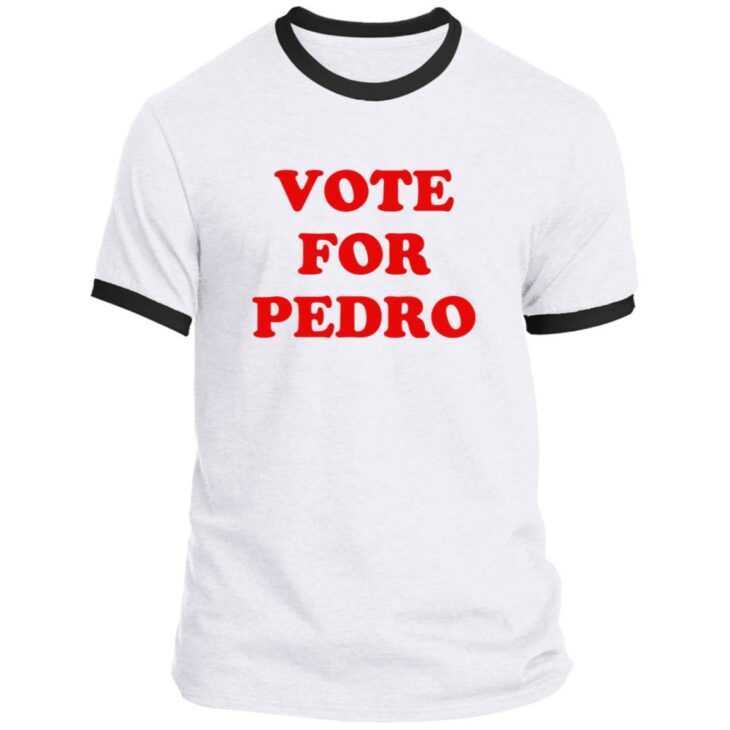 Vote for pedro ringer t-shirt napoleon dynamite