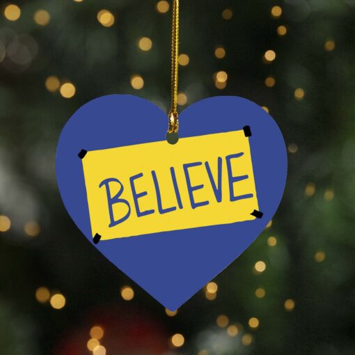 Ted lasso believe ornament from $12. 75 - thetrendytee