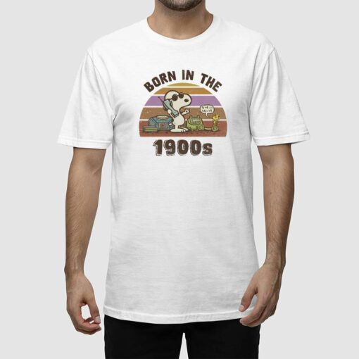 Born in the 1900s snoop t shirt