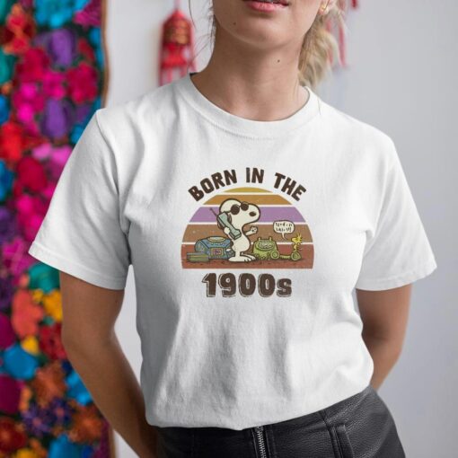 Born in the 1900s snoop t shirt